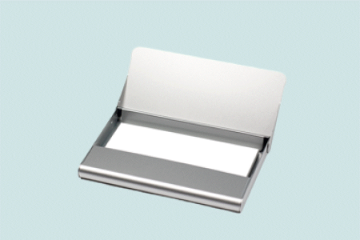Obrázek produktu Business Card Case and Holder - Mattesilver