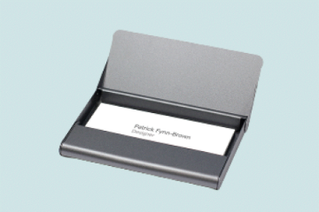 Obrázek produktu Business Card Case and Holder - Grey