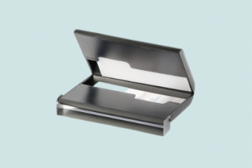 Obrázek produktu Business Card Case - give and take silver-black